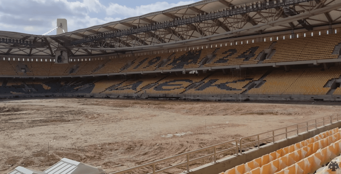 «Opap Arena-Αγιά Σοφιά»: Υπογράφηκε η σύμβαση για τον χλοοτάπητα