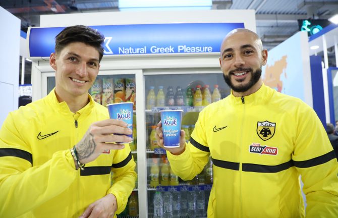 «Παρών» στον χορηγό της ΑΕΚ, ΛΟΥΞ στο FOOD EXPO 2022 οι Άμραμπατ και Τσούμπερ (pic)