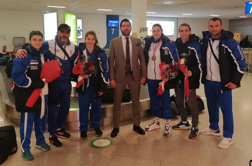 Με χάλκινο μετάλλιο επέστρεψε η εθνική ομάδα πυγμαχίας από το Ευρωπαϊκό πρωτάθλημα Πυγμαχίας U22
