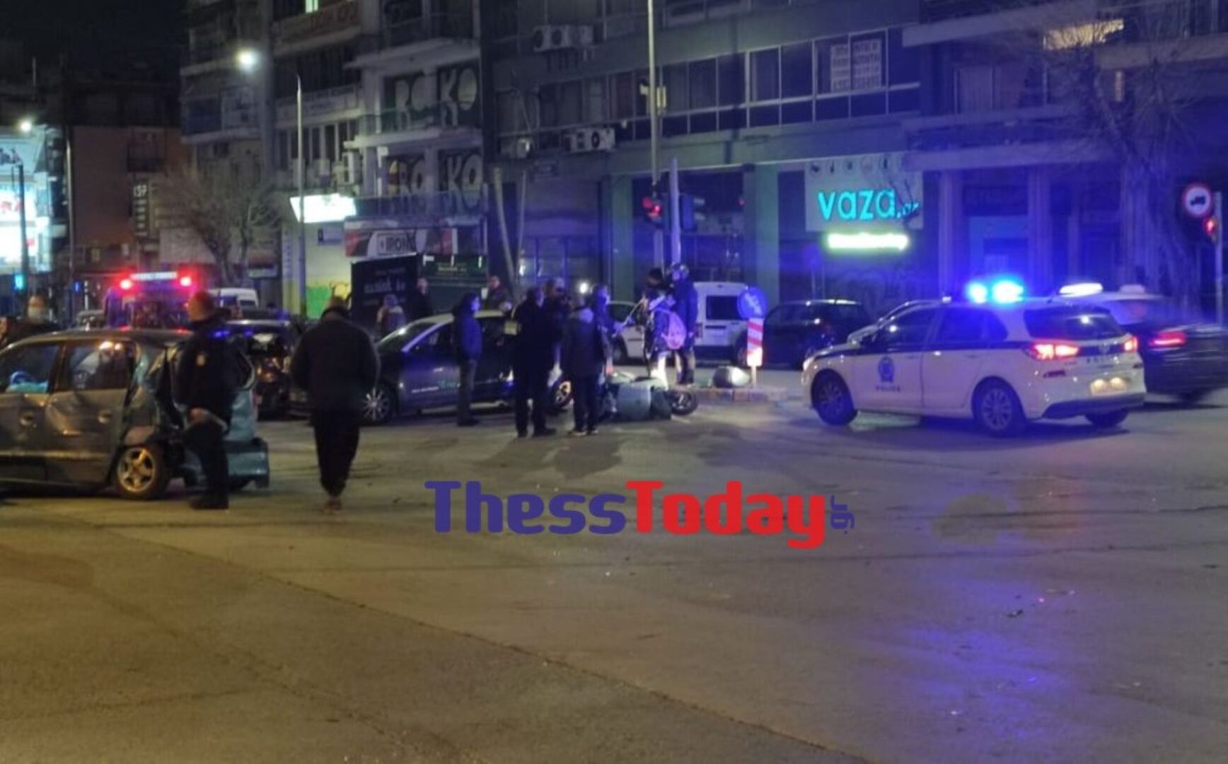 Θεσσαλονίκη: Λεωφορείο παρέσυρε εννέα αυτοκίνητα και μια μηχανή – Τραυματίστηκε έγκυος