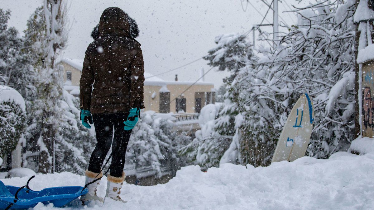 Νέα προειδοποίηση της πολιτικής προστασίας: Έρχονται έντονες χιοντοπώσεις-Αποφύγετε τις μετακινήσεις
