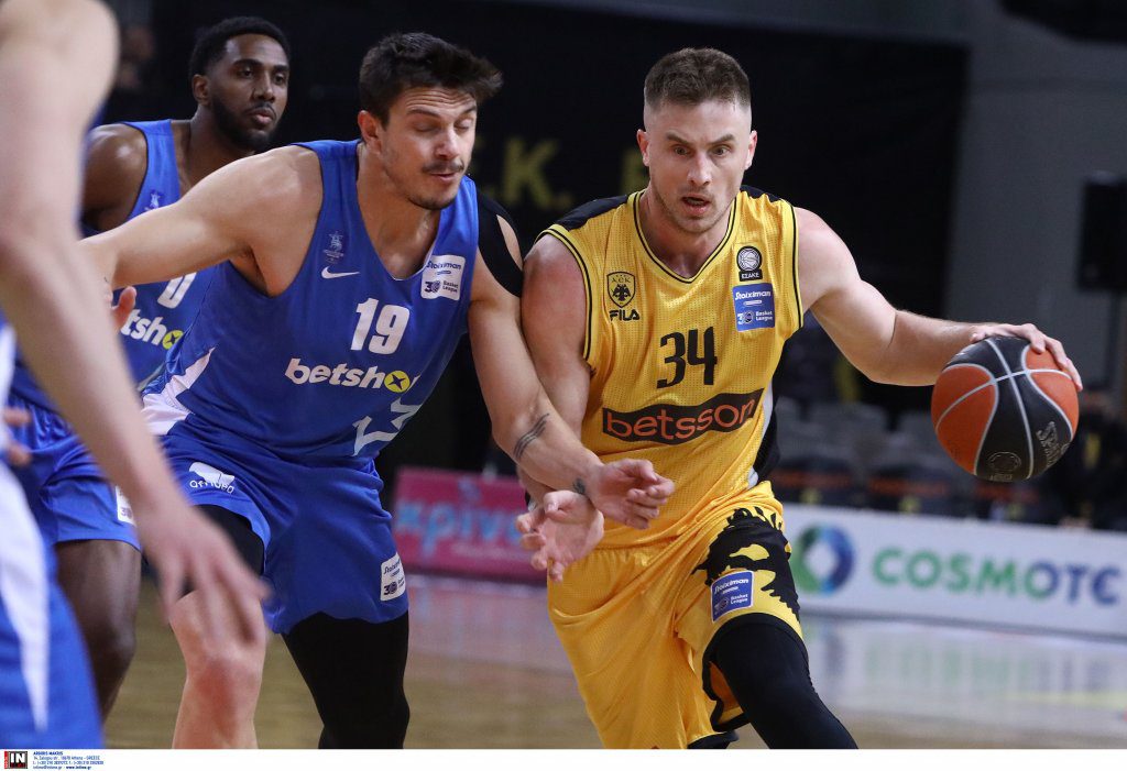 Basket League: Στην 4η η θέση ανέβηκε η ΑΕΚ (pic)