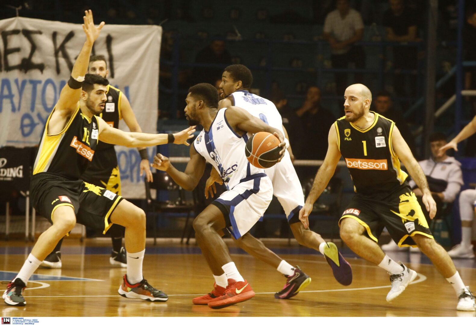Basket League: Οι αριθμοί του ΑΕΚ – Ηρακλής