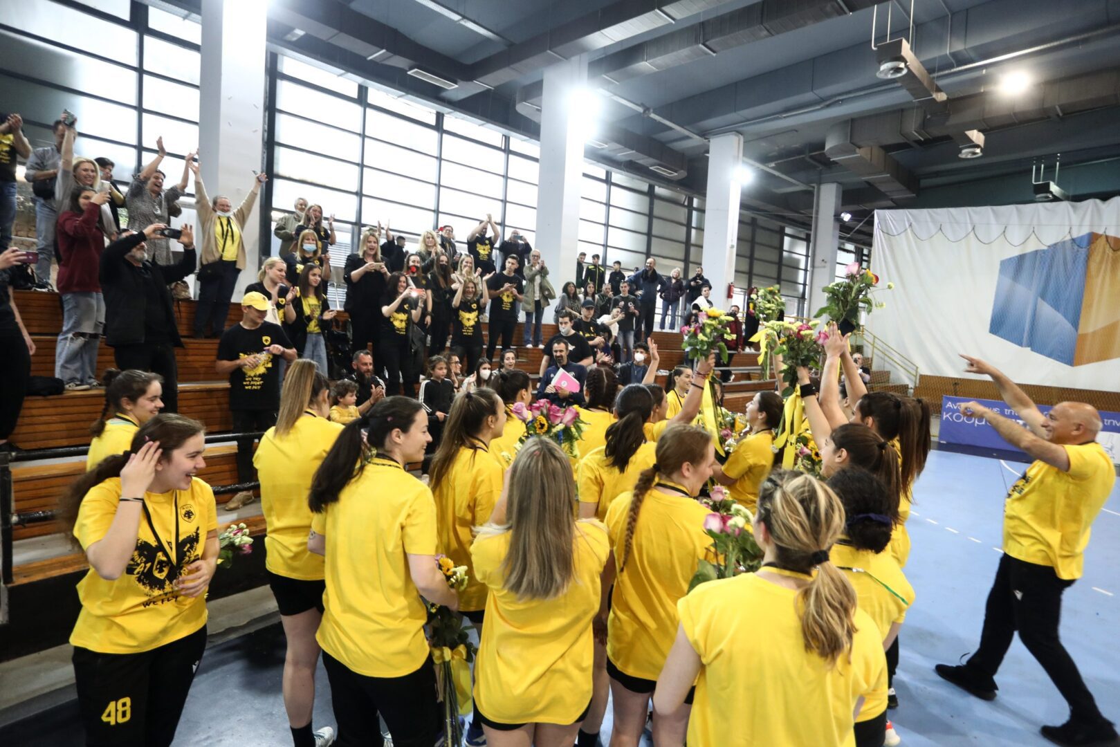 Χάντμπολ γυναικών: Ιστορική άνοδος στην Α1 για την ΑΕΚ!