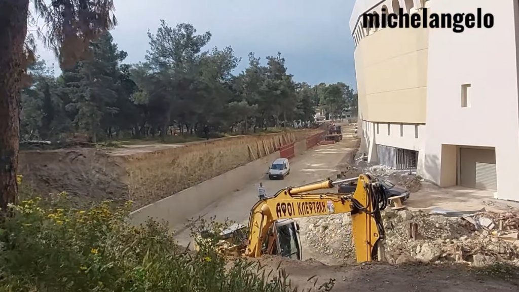 «OPAP Arena»: Πλάνα από τις σημερινές εργασίες στη Νέα Φιλαδέλφεια! (vid)