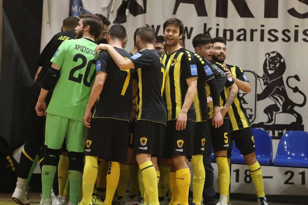 Futsal: Δυσαρέσκεια από την ΑΕΚ για την διαιτησία – Θα προβεί σε καταγγελία