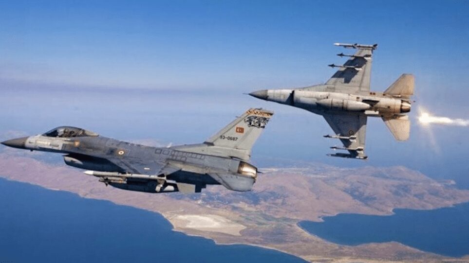 Ρεκόρ τουρκικών προκλήσεων στο Αιγαίο: 126 παραβιάσεις και νέες υπερπτήσεις F-16