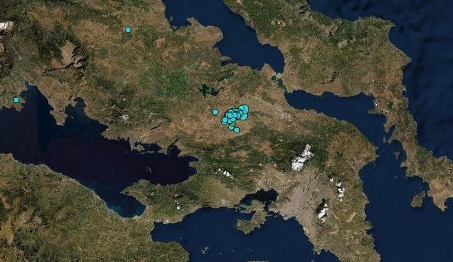Νέος σεισμός 3,5 Ρίχτερ στην Θήβα