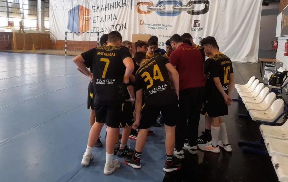 Χάντμπολ: Νίκη επί του Ολυμπιακού Κερατσινίου για τους Παμπαίδες Α
