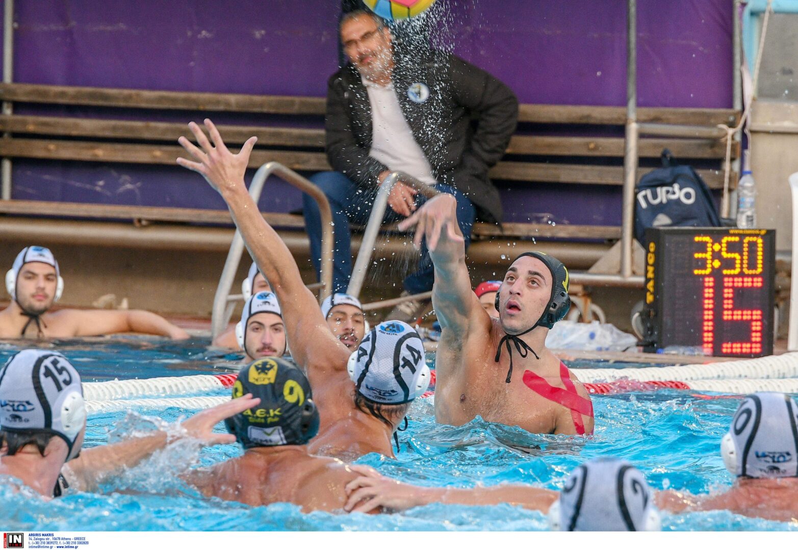 Πόλο ανδρών: Νίκησε (6-8) τον ΟΥΚ Βόλου η ΑΕΚ