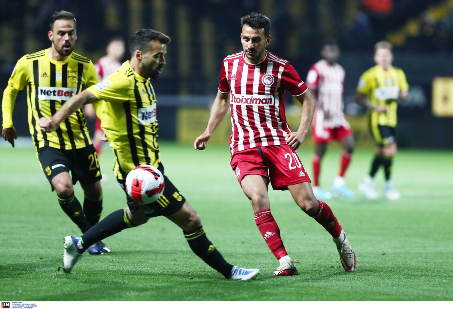 Άρης – Ολυμπιακός: Πήραν την νίκη οι «ερυθρόλευκοι»