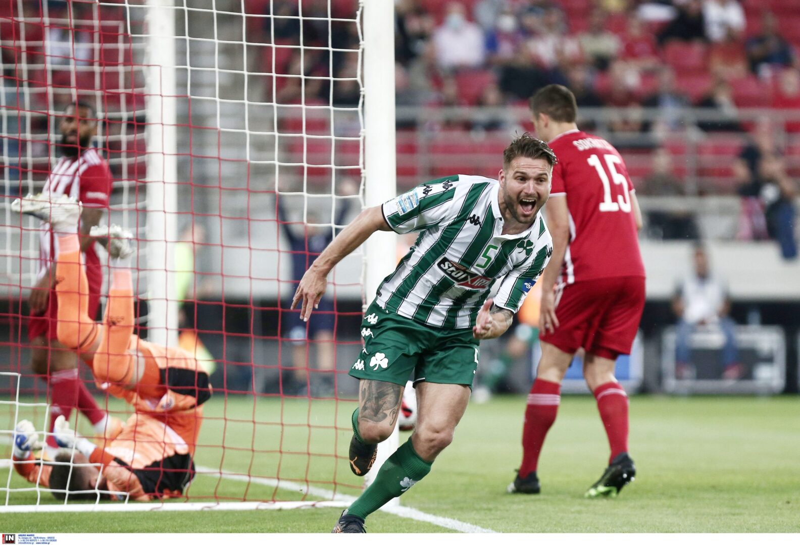 Παναθηναϊκός: Νίκησε τον Ολυμπιακό στο «Γ. Καραϊσκάκης» και διατήρησε το προβάδισμα για Ευρώπη