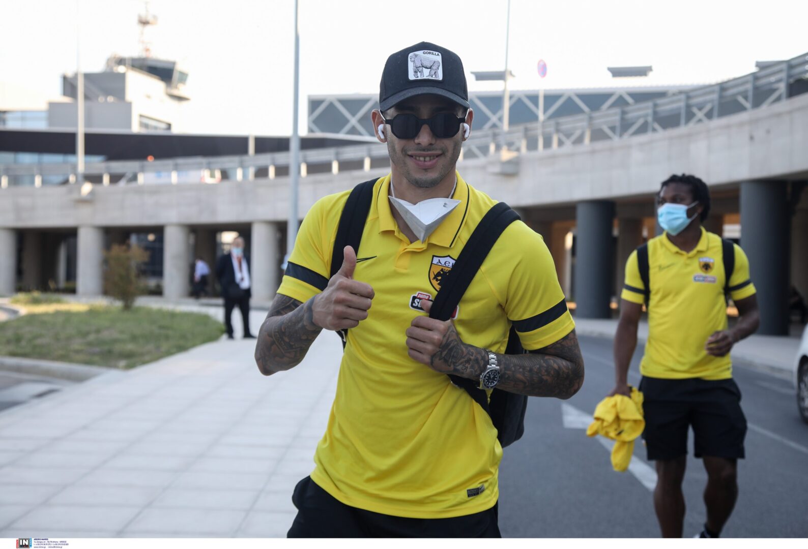 ΑΕΚ: Στιγμές από την αναχώρηση για Θεσσαλονίκη (pics)