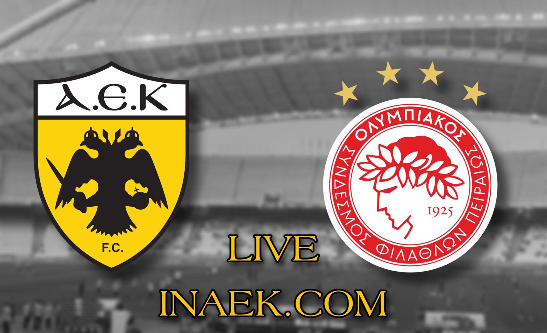 ΑΕΚ-Ολυμπιακός LIVE