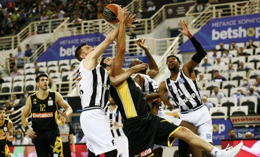 Κακή εμφάνιση και βαριά ήττα για την ΑΕΚ από τον ΠΑΟΚ (96-72)