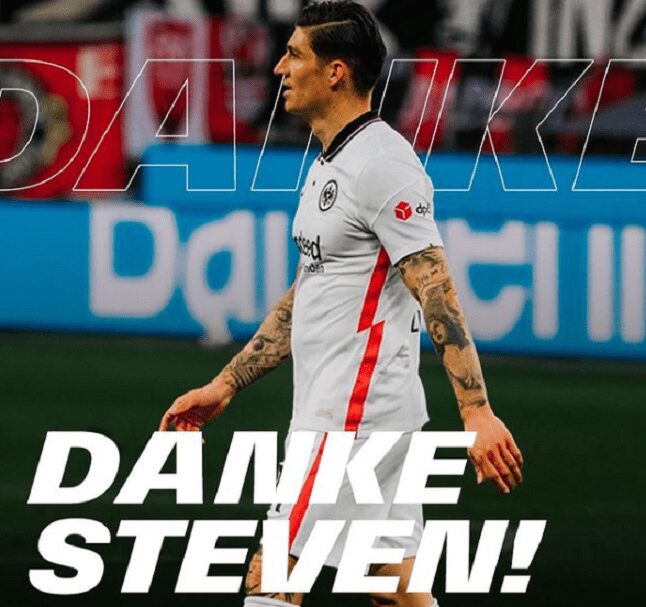 Άιντραχτ Φρανκφούρτης: Ευχαρίστησε τον Στίβεν Τσούμπερ (pic)