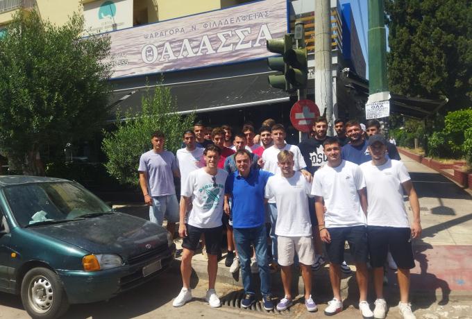 ΑΕΚ Β’: Τελευταία προπόνηση, αποχαιρετιστήριο γεύμα και ξενάγηση στην «OPAP Arena» (pics)