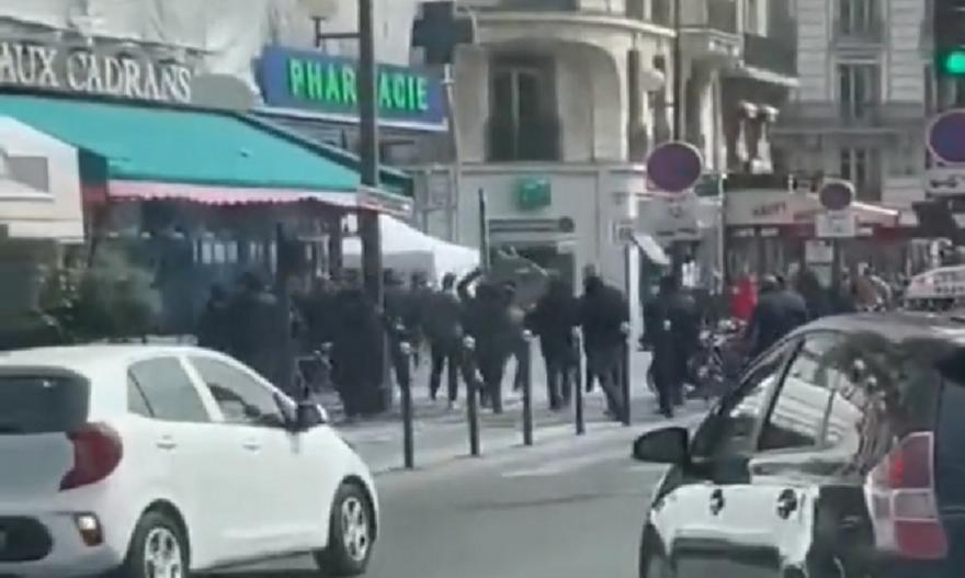 Γαλλία: Τρομερό ξύλο στους δρόμους του Παρισιού πριν τον τελικό Κυπέλλου!