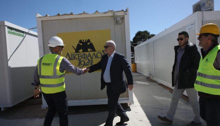 Επιθεώρηση Μελισσανίδη στην «Αγιά Σοφιά-Opap Arena»