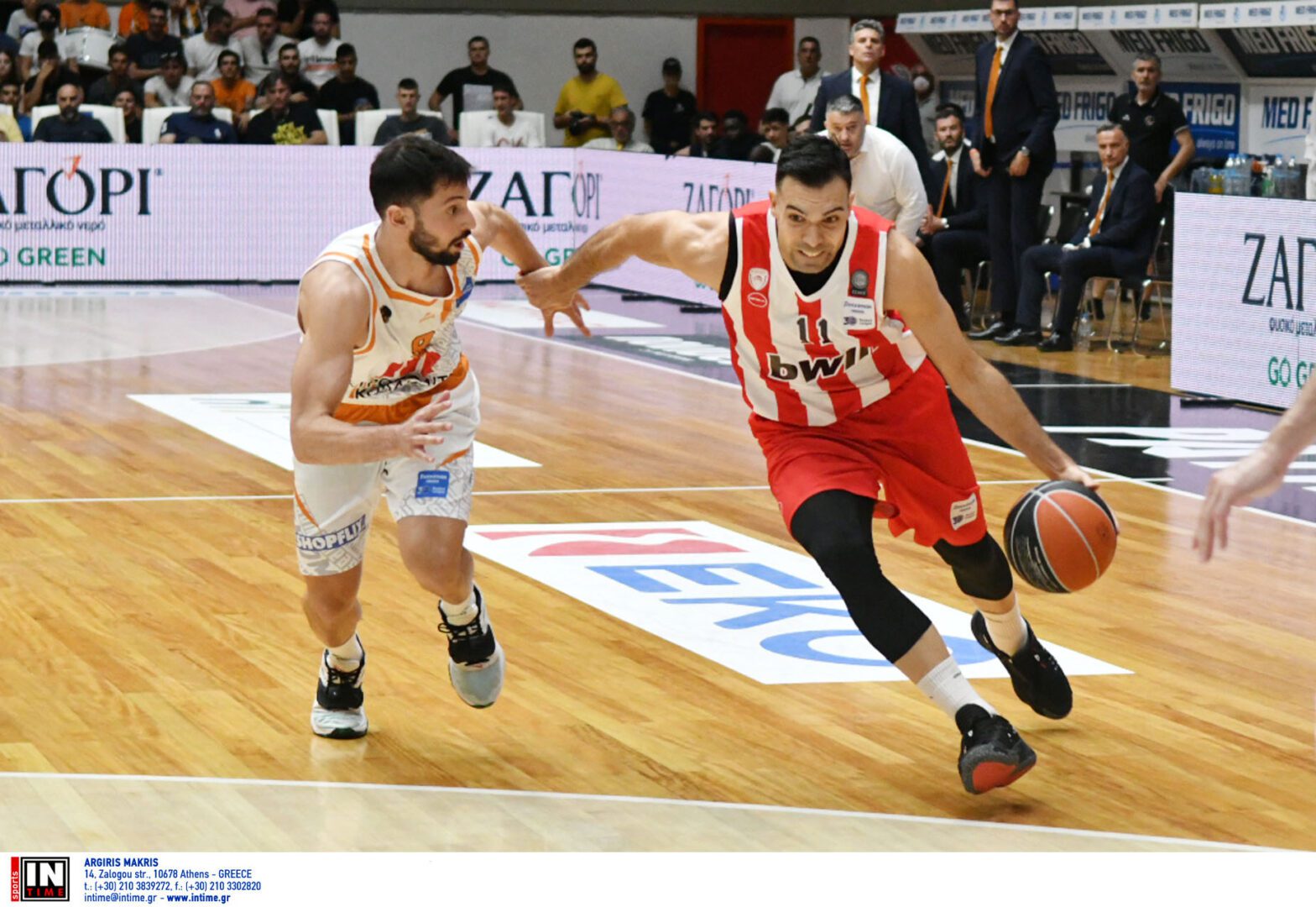 Basket League: Νίκησε εύκολα ο Ολυμπιακός στην Πάτρα και έκανε το 2-0