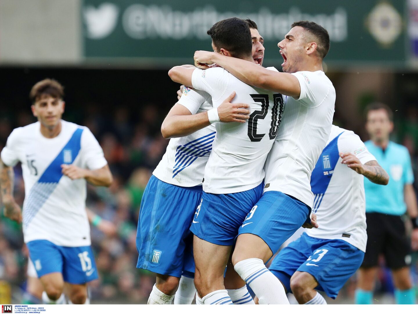 Μεγάλη νίκη για την Εθνική στο Μπέλφαστ!