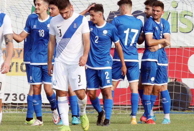 Εθνική Ελπίδων: Βαριά ήττα (3-0) από την Κύπρο και κίνδυνος να χαθεί η 2η θέση!