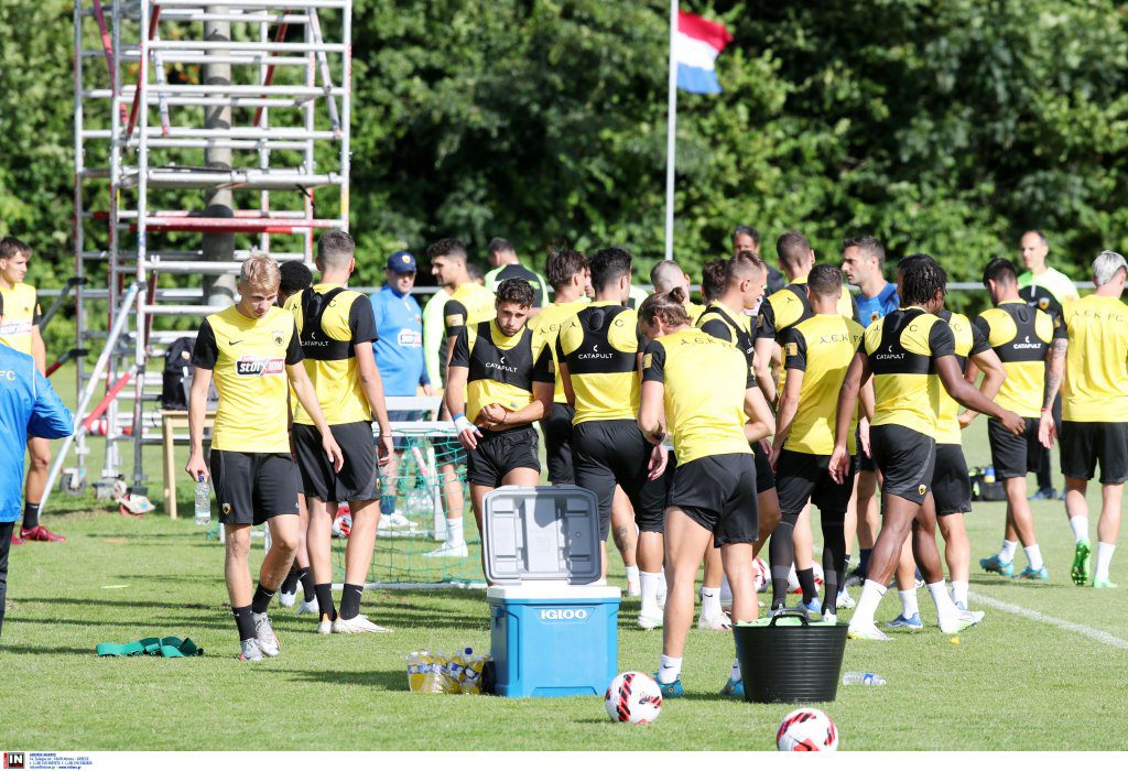 ΑΕΚ: Αποχώρησαν από την προπόνηση Αλμπάνης και Χατζισαφί