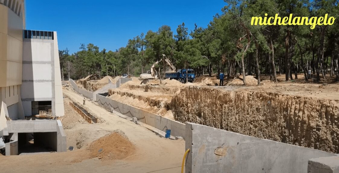 «Opap Arena – Αγιά Σοφιά»: Σημερινά πλάνα από τα εξωτερικά έργα (vid)