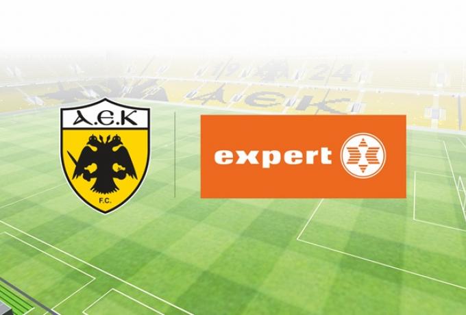 ΑΕΚ: Επεκτείνει τη συνεργασία της με την Expert