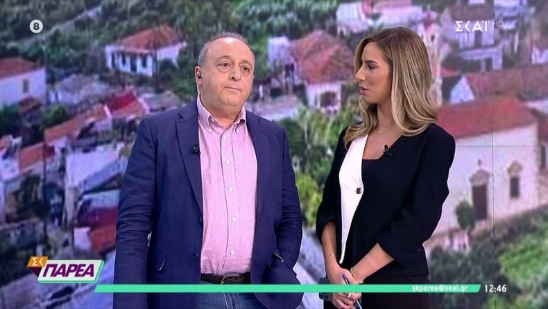 Τέλος ο Καμπουράκης από τον ΣΚΑΙ: «Χάρηκα που τα είπαμε»