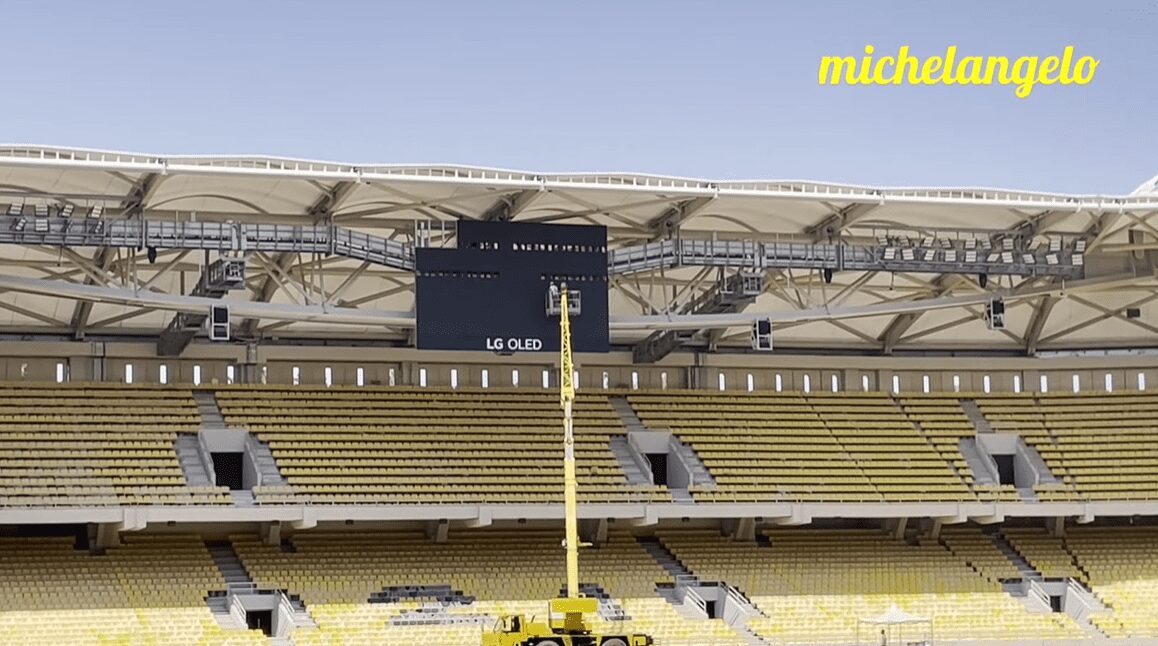 «Opap Arena – Αγιά Σοφιά»: Ολοκληρώνεται το πρώτο videowall (vid)