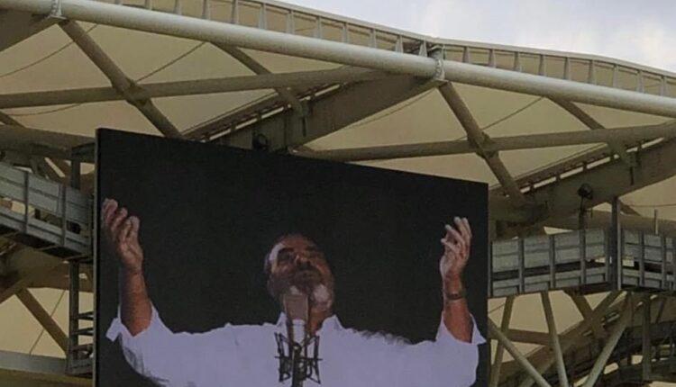 «Αγιά Σοφιά – OPAP Arena»: Με Καζαντζίδη οι δοκιμές για τα μάτριξ του γηπέδου (pic)