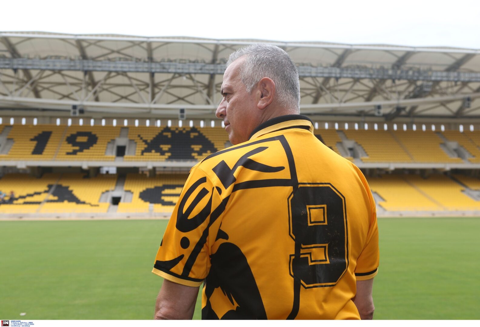 ΑΕΚ: Στην «Αγιά Σοφιά – OPAP Arena» ο Δημητριάδης – Δώρισε τη συλλογή του από αναμνηστικά! (ΦΩΤΟ)