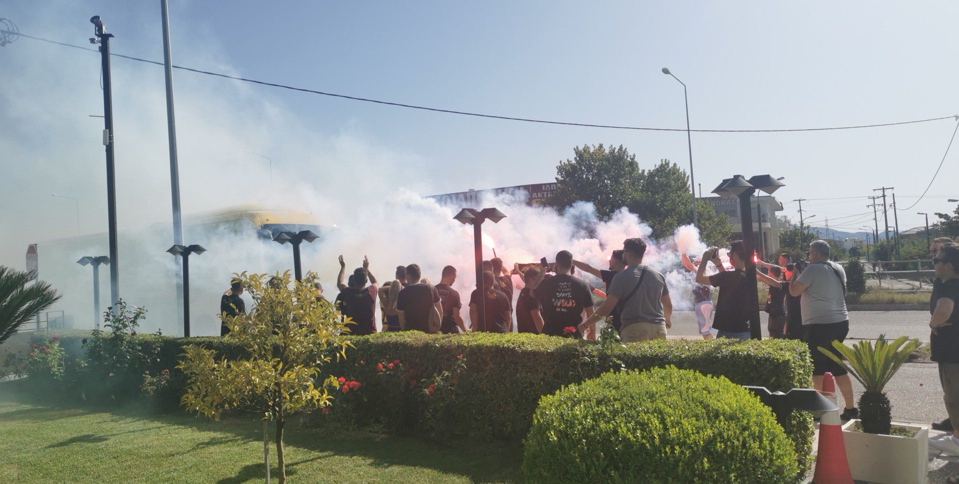 «Θερμή» υποδοχή για την ΑΕΚ ενόψει Παναιτωλικού στο Αγρίνιο! (VIDEO)