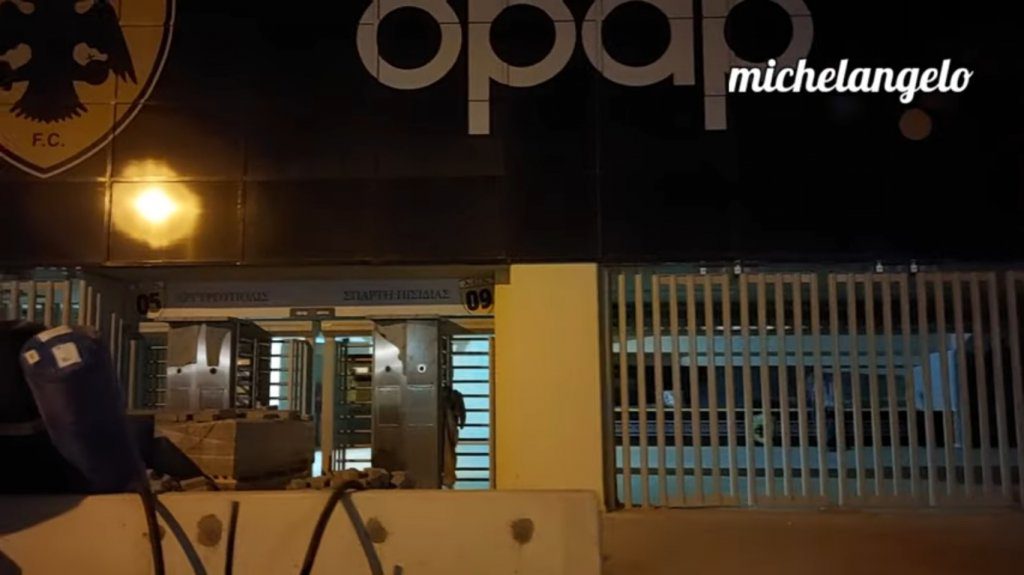 Εντυπωσιακά νυχτερινά πλάνα από την Αγιά Σοφιά – ΟΠΑΠ Arena! (VIDEO)