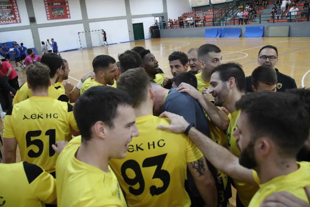 ΑΕΚ: Με τον νικητή του ζευγαριού Berchem – Hurry up στον 2ο γύρο του EHF European Cup
