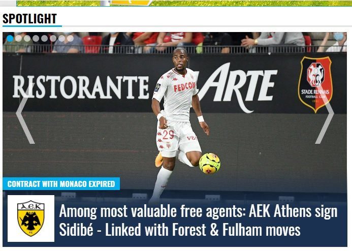 Στην κορυφή των ειδήσεων του Transfermarkt η μεταγραφή του Σιντιμπέ!