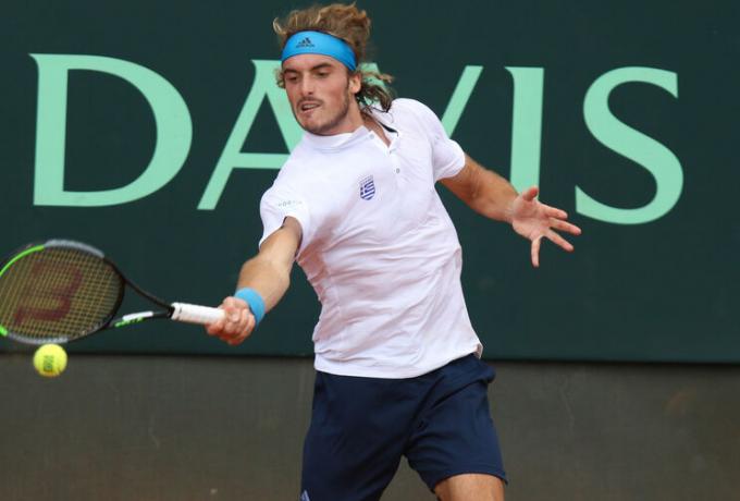 Davis Cup: Το tweet του Τσιτσιπά για τη νίκη της Εθνικής