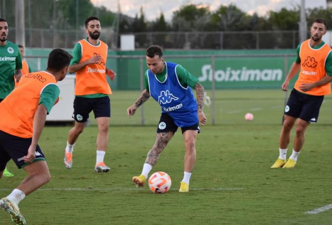 Με επιστροφή Μάγκνουσον και Μπερνάρ η προπόνηση του Παναθηναϊκού