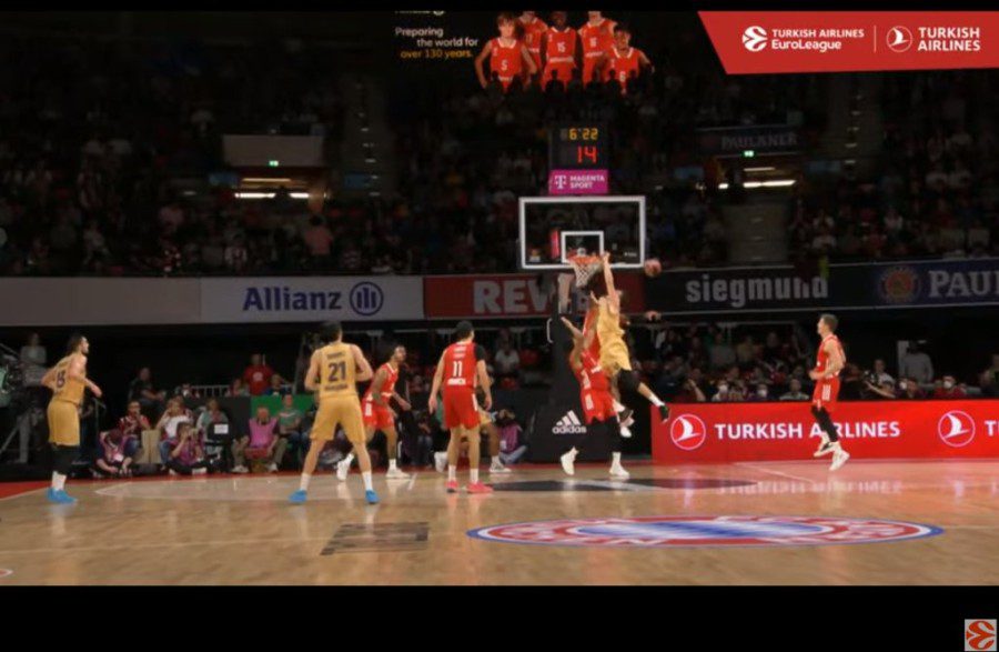 Euroleague Top-10: Στην κορυφή το μπλοκ του Γκιλέσπι στον Βέσελι (vid)