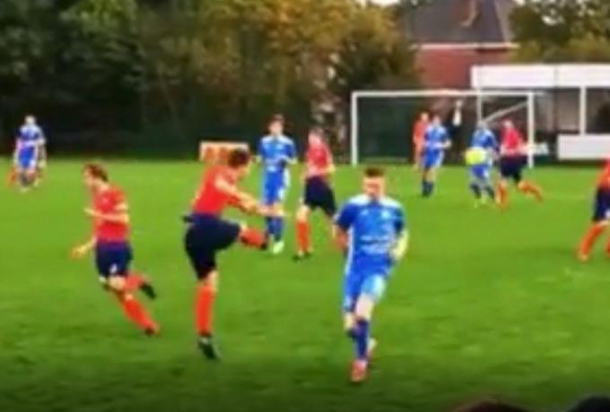 Απίστευτο γκολ σε ερασιτεχνικό αγώνα στο Βέλγιο (vid)