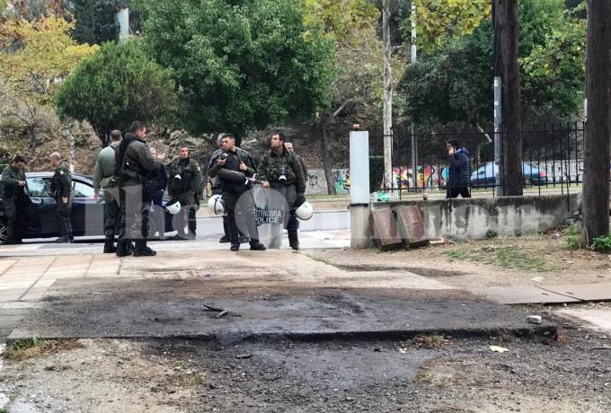 Θεσσαλονίκη: Επίθεση με πέτρες σε διμοιρία των ΜΑΤ εντός του ΑΠΘ