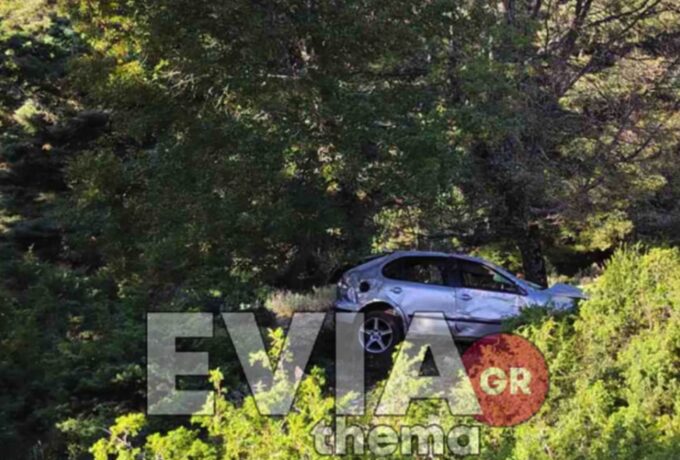 Εύβοια: Αυτοκίνητο με μετανάστες έπεσε σε γκρεμό – Δύο νεκροί