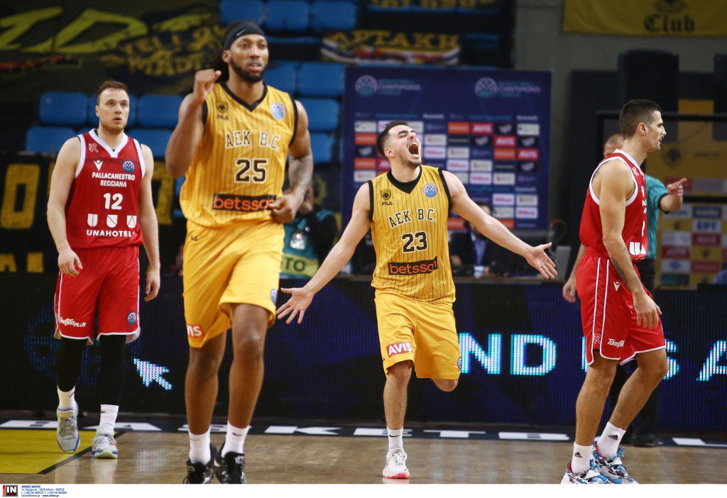 Τα highlights από την ανατροπή-νίκη της ΑΕΚ επί της Ρέτζιο Εμίλια