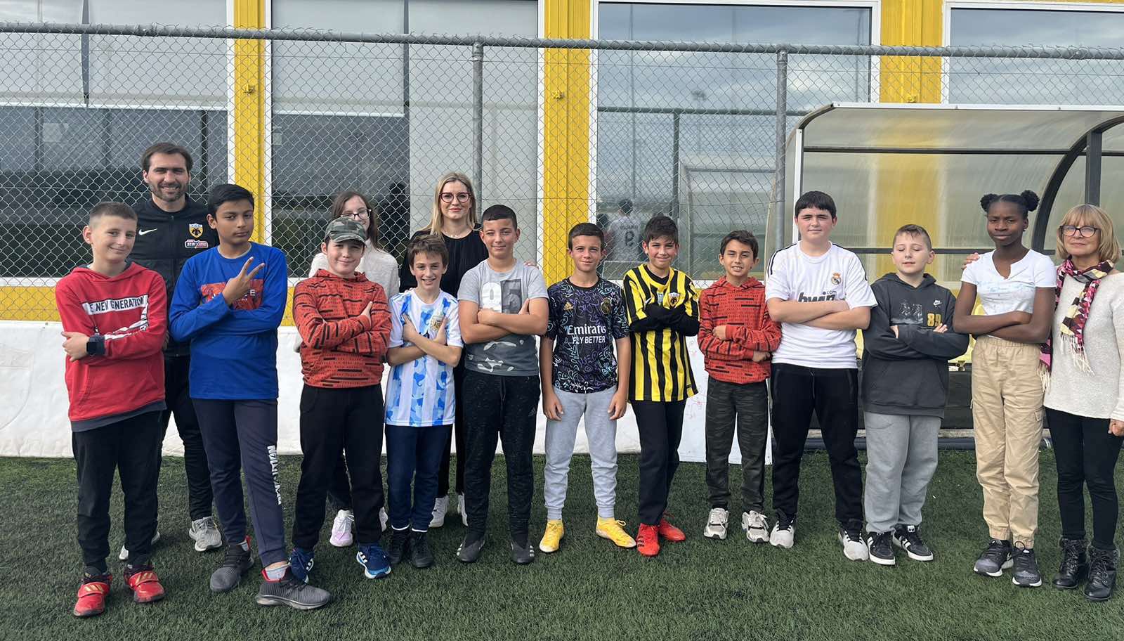 Ακαδημίες ΑΕΚ: Φιλοξενία του Δημοτικού σχολείου Αρτέμιδος