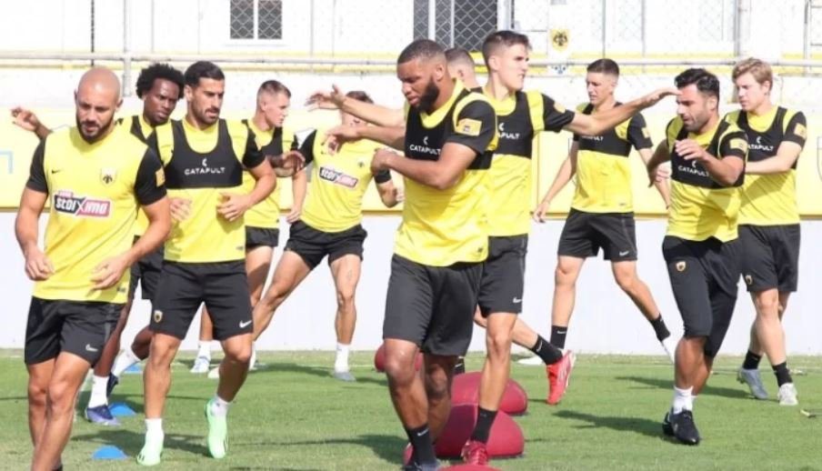 Χωρίς προβλήματα η σημερινή προπόνηση της ΑΕΚ!