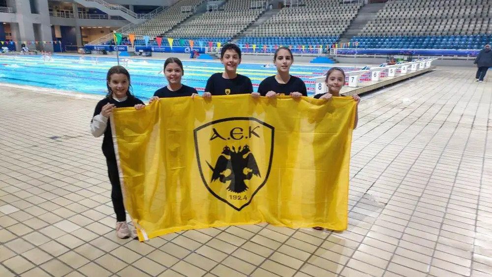 Κολύμβηση: Νέα μετάλλια για την ΑΕΚ!
