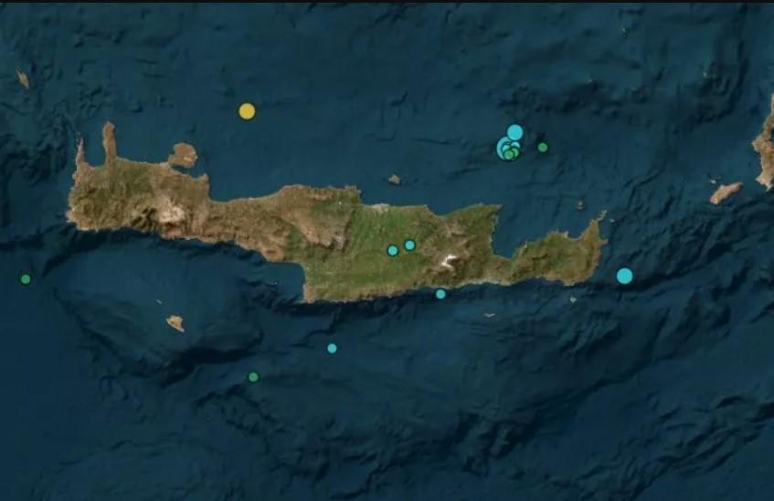 Σεισμός 4,4 Ρίχτερ ανοιχτά της Κρήτης