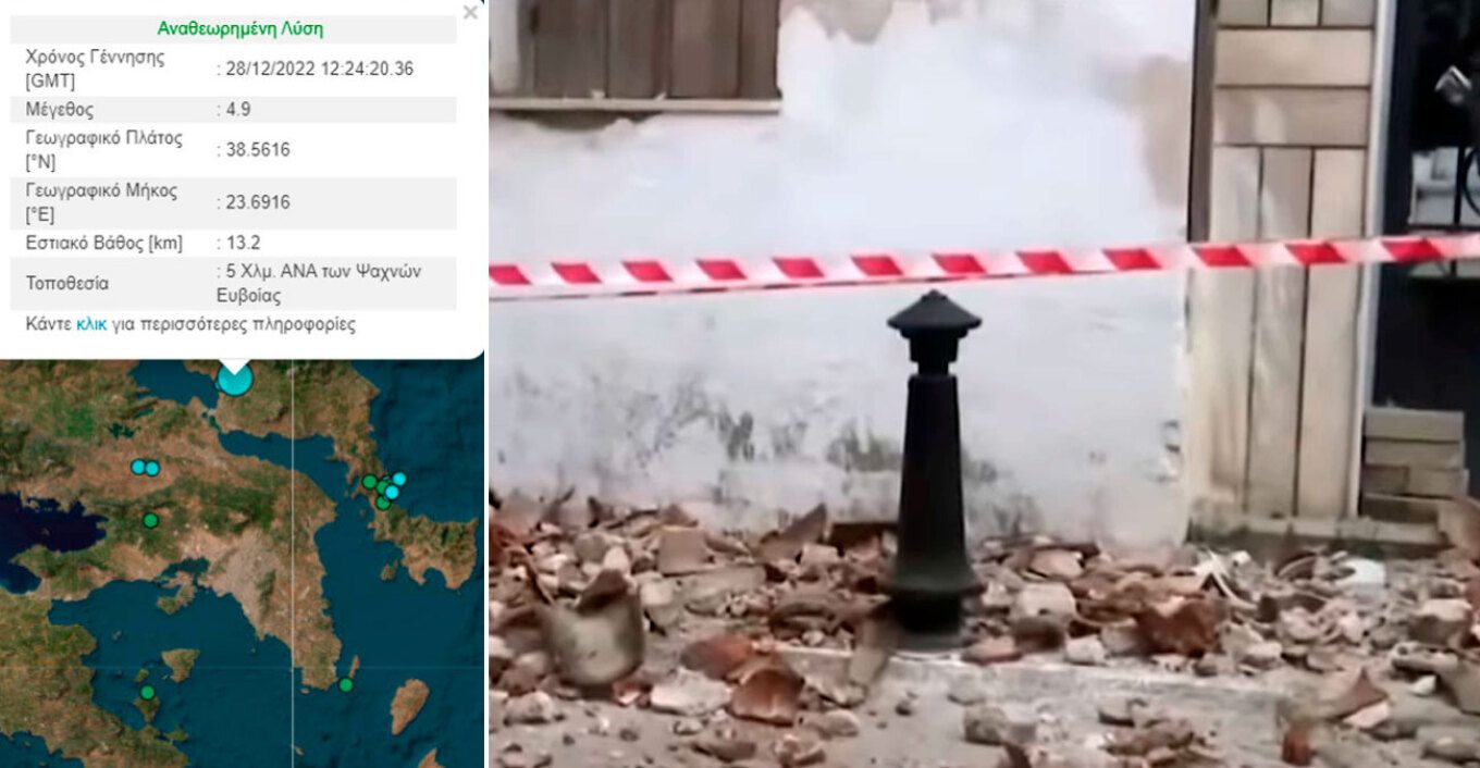 Εύβοια: Πιθανή η εκδήλωση ισχυρού μετασεισμού – Το νέο πόρισμα της επιτροπής σεισμικού κινδύνου