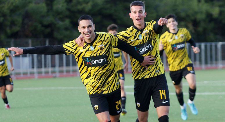 ΑΕΚ Κ19: Εύκολα με 4-2 τον Βόλο στο Γαλάτσι